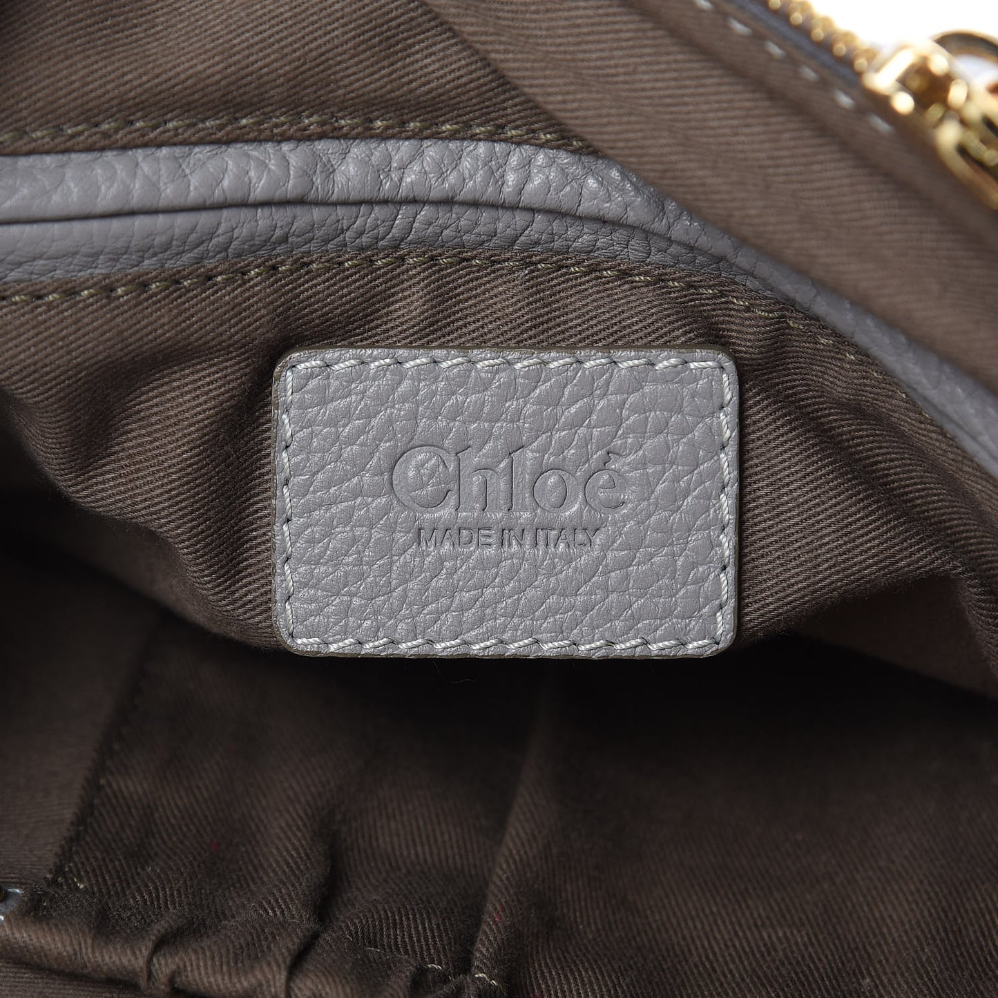 Calfskin Small Marcie Satchel Cashmere Grey