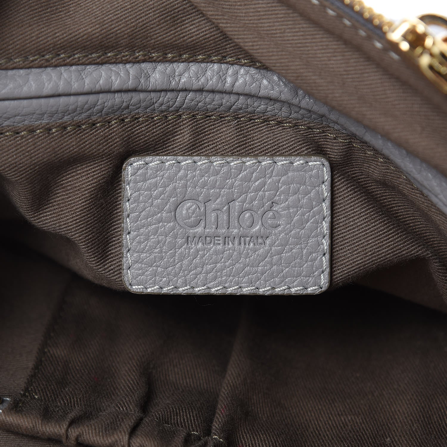Chloe Calfskin Small Marcie Satchel Cashmere Grey 6 of 11