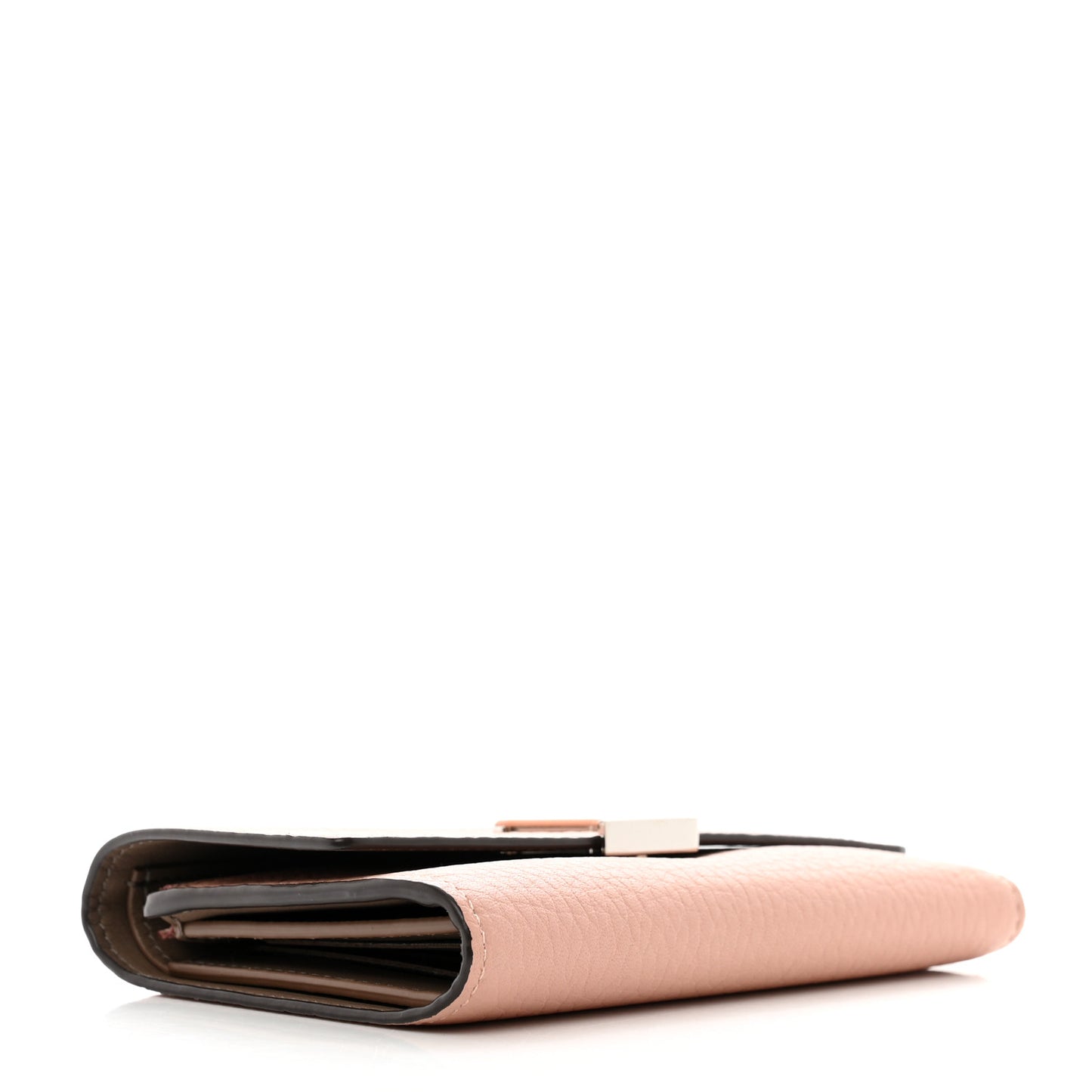 Taurillon Capucines Compact Wallet Magnolia