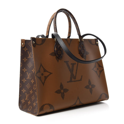 Louis Vuitton Reverse Monogram Giant Onthego MM 3 of 10