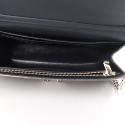 Christian Dior Metallic Brushed Calfskin Miss Dior Promenade Pouch Gunmetal 5 of 21