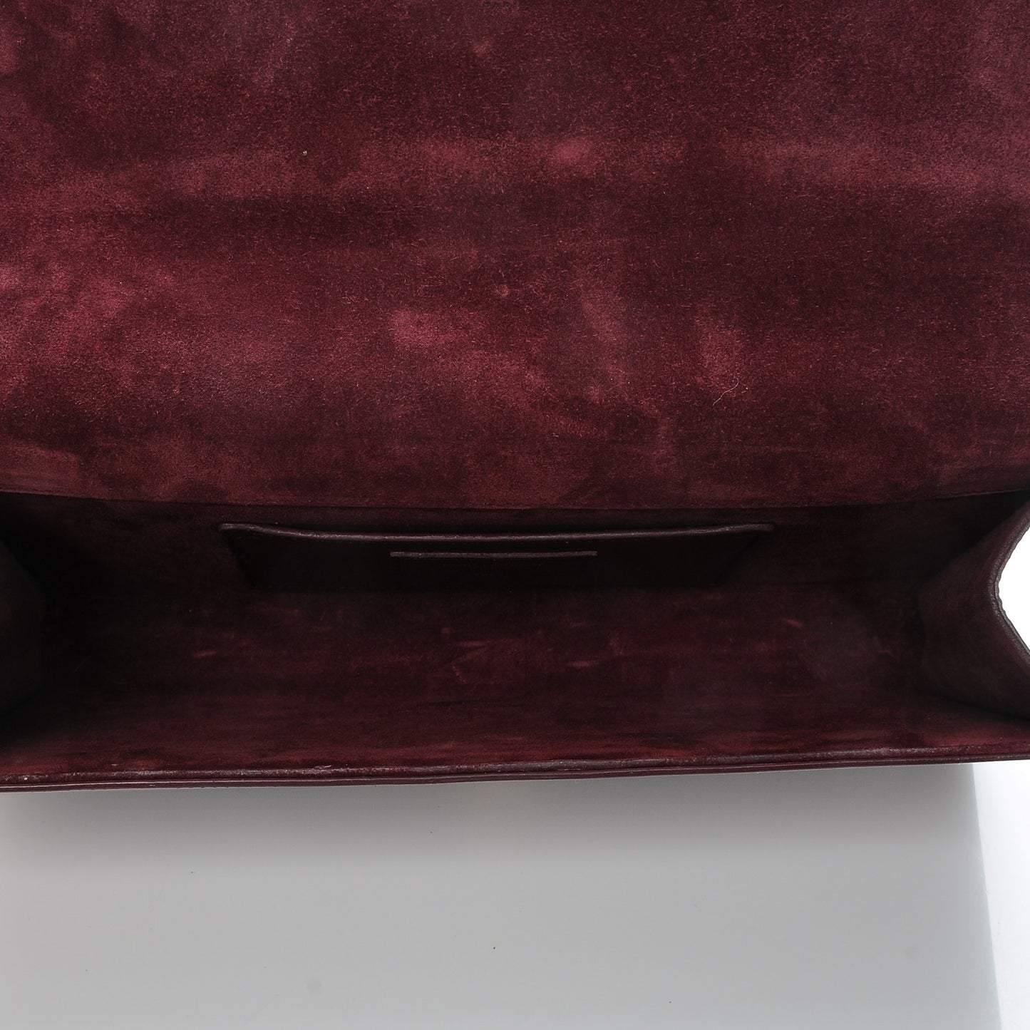 Patent Classic Monogram Cassandre Clutch Dark Red
