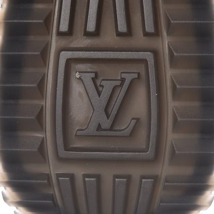 Louis Vuitton Calfskin Run Away Sneakers 38 Black 6 of 9