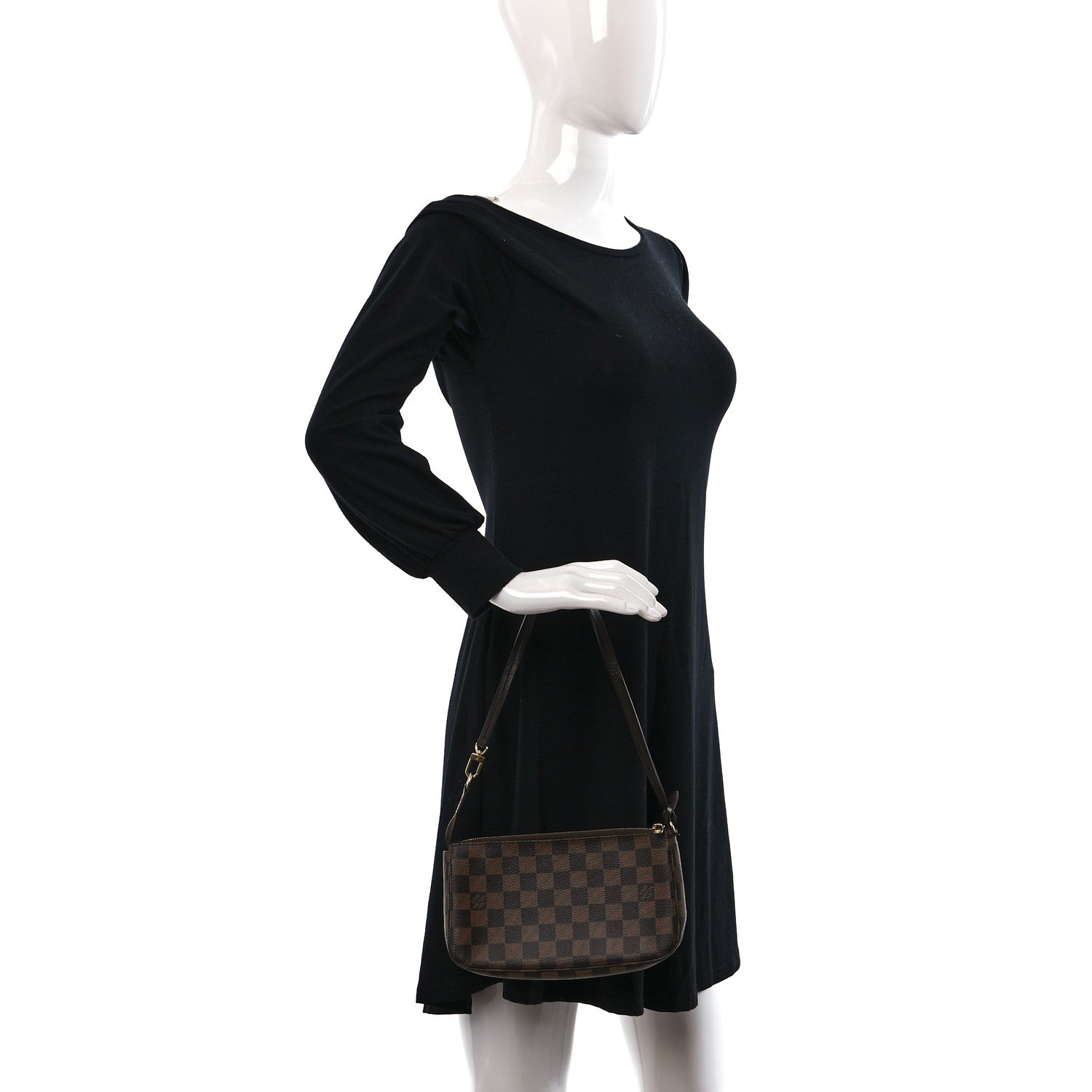 Louis Vuitton Damier Ebene Pochette Accessories NM 3 of 8