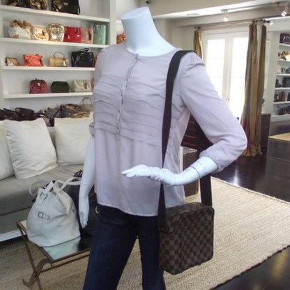 Louis Vuitton Damier Ebene Olav PM Messenger Bag 2 of 8