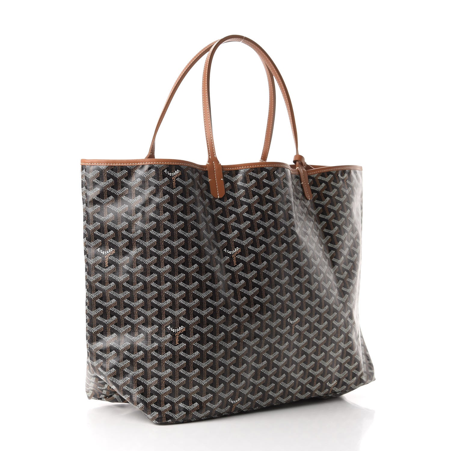 Goyard Goyardine Saint Louis GM Black Gold 4 of 11
