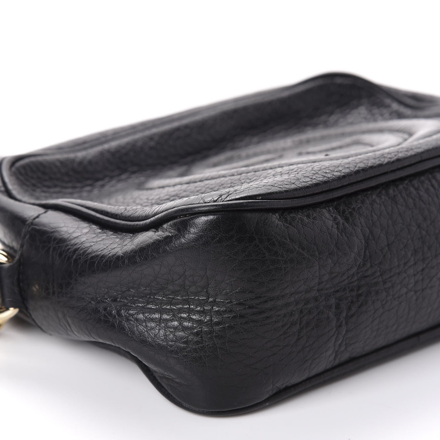 Gucci Pebbled Calfskin Small Soho Disco Bag Black 6 of 11
