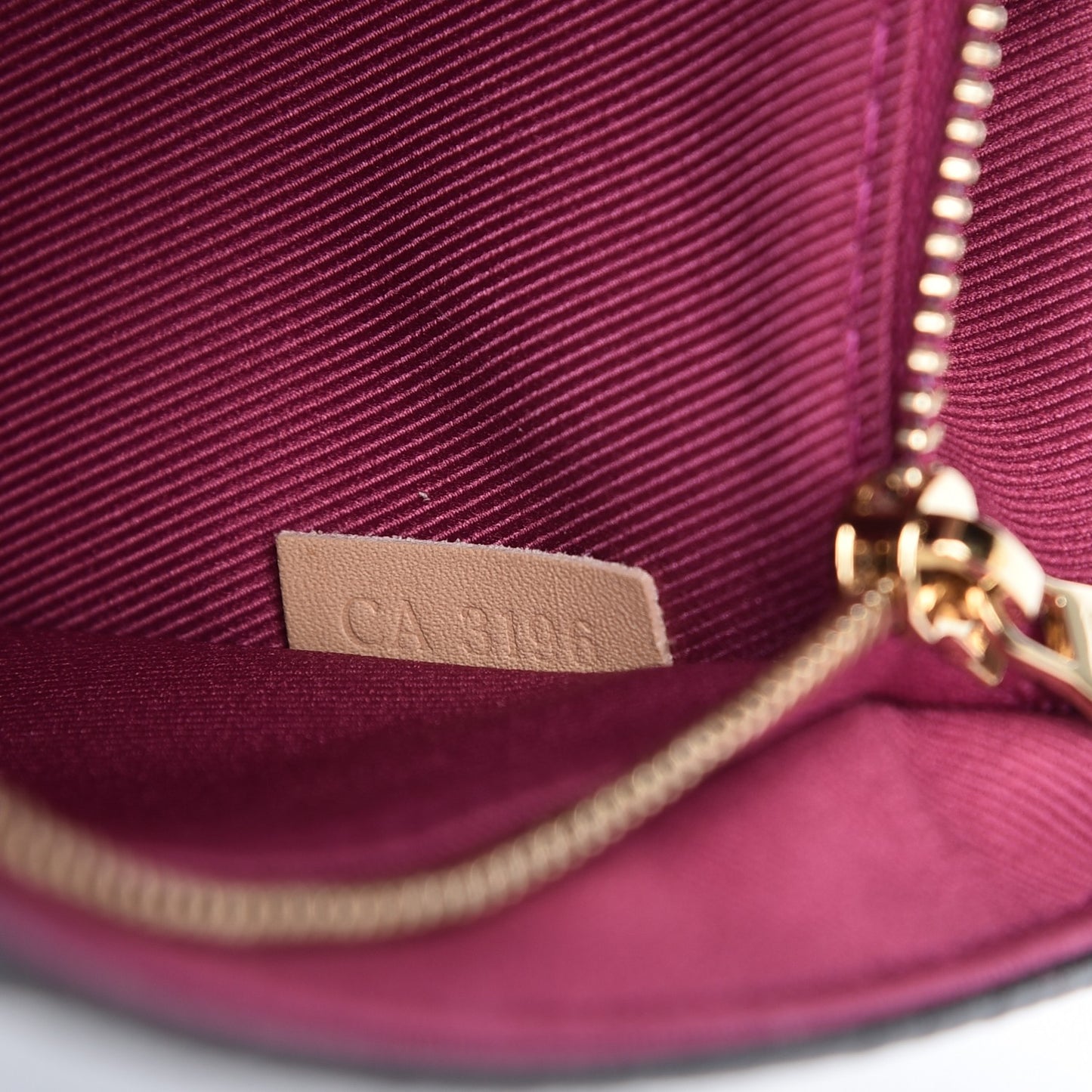 Monogram Cluny BB Bordeaux Fuchsia