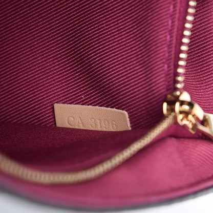 Louis Vuitton Monogram Cluny BB Bordeaux Fuchsia 7 of 8