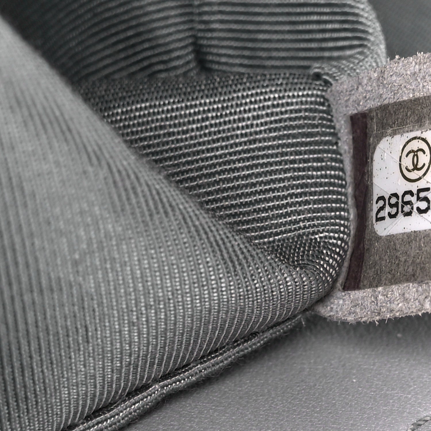Chanel Lambskin Quilted Medium Boy Flap Grey 7 of 11