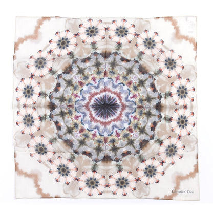 Christian Dior Cotton KaleiDiorscopic Square Scarf Multicolor 1 of 3