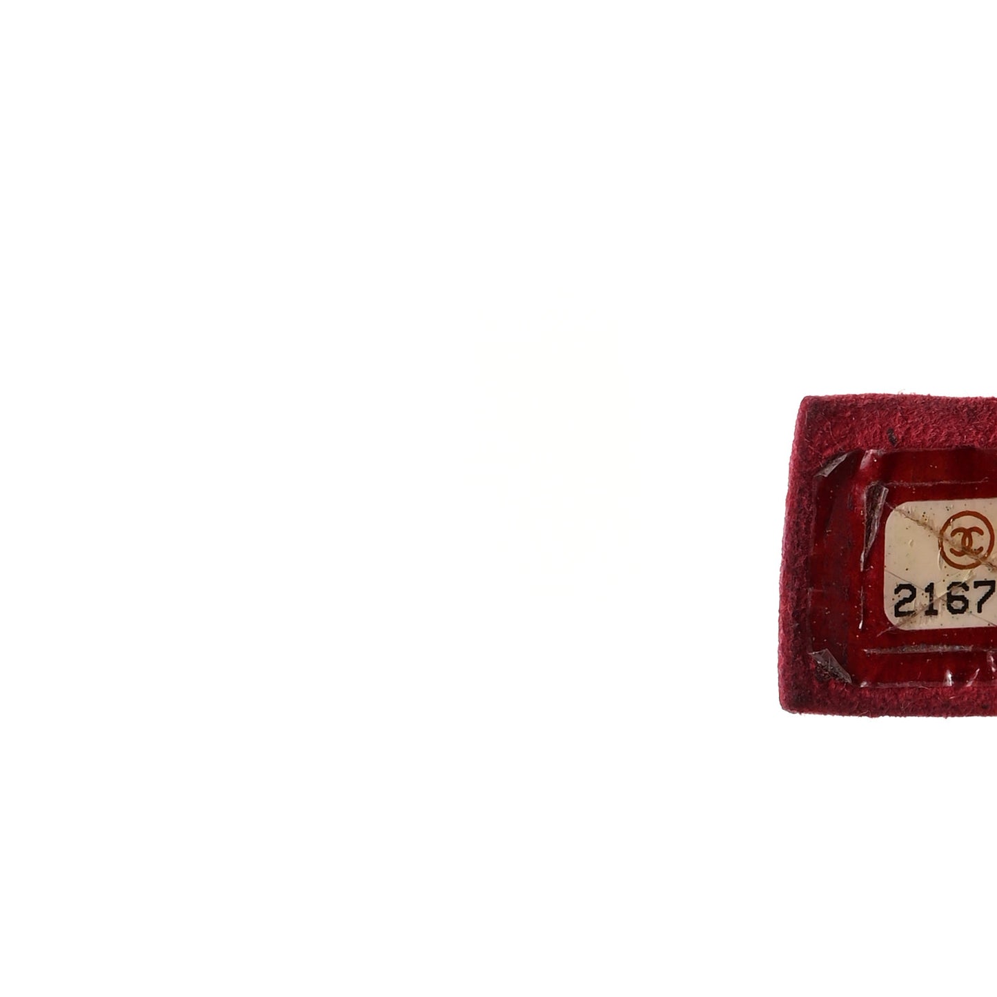 Patent Goatskin Quilted Small 3 Pocket Accordion Flap Red