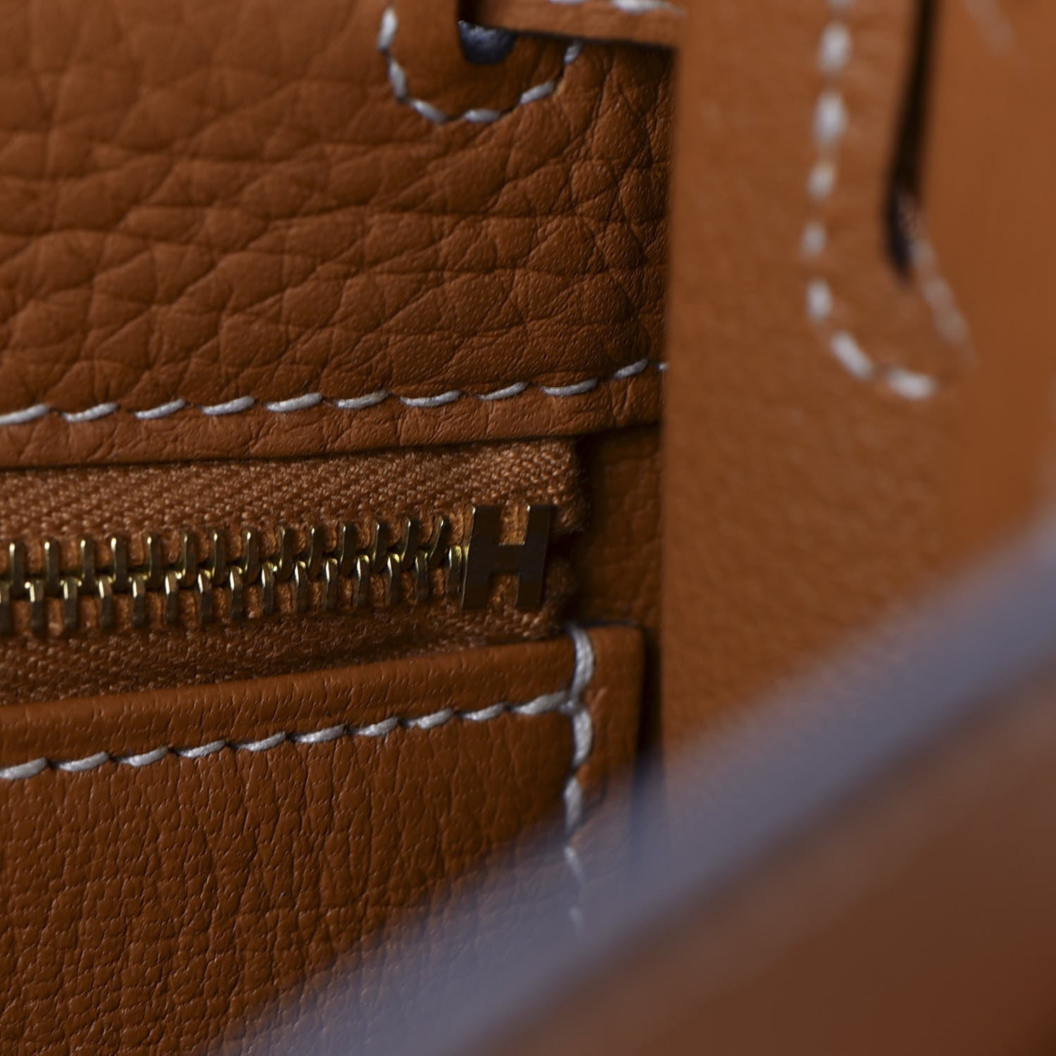 Hermes Taurillon Clemence Kelly Retourne 28 Toffee 34 of 37