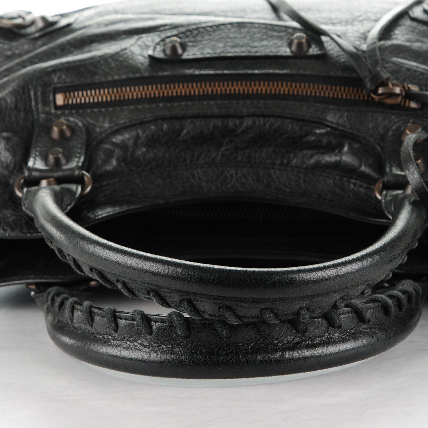 Balenciaga Agneau Classic Hardware Town Black 4 of 8