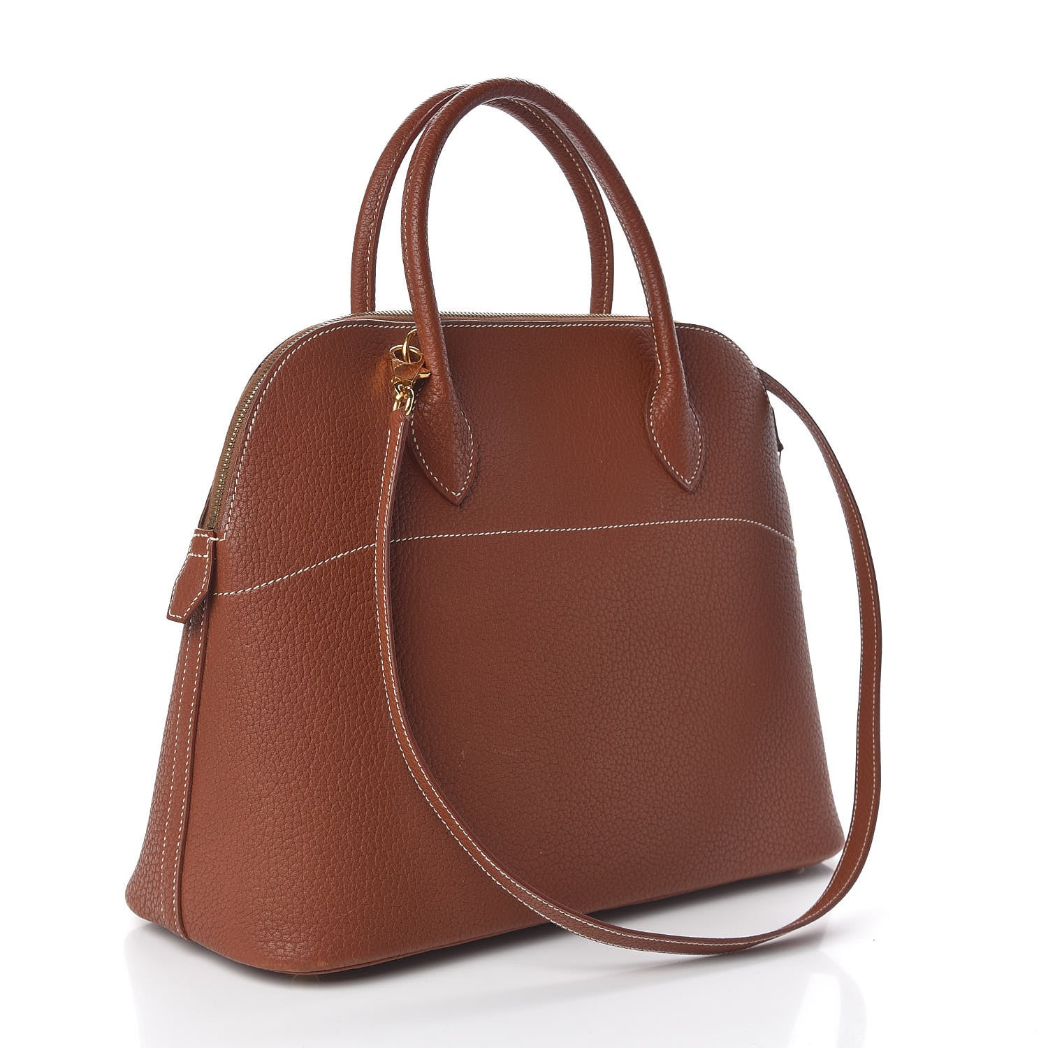 Hermes Buffle Bolide 35 Marron D'Inde 3 of 16