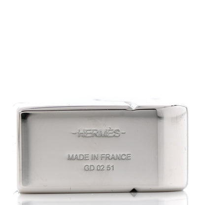 Hermes Palladium Cadenas Horse Key Ring 3 of 5