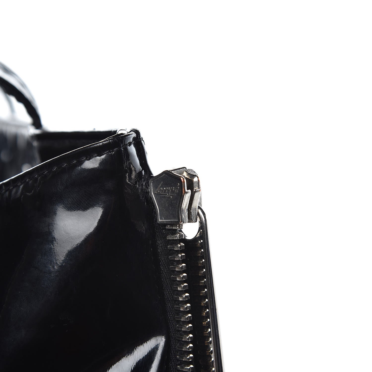Chanel Vinyl Quilted CC Small Expandable Tote Black 12 of 12