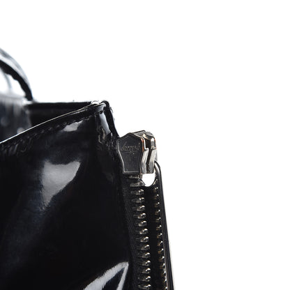 Chanel Vinyl Quilted CC Small Expandable Tote Black 12 of 12