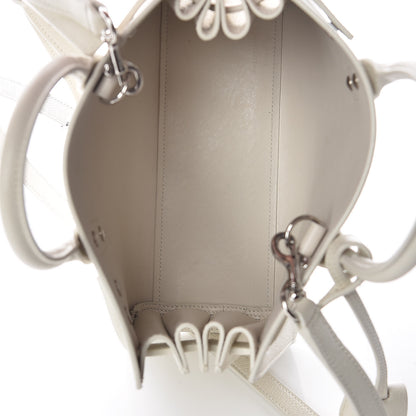 Saint Laurent Grained Calfskin Nano Sac de Jour Dove White 7 of 12
