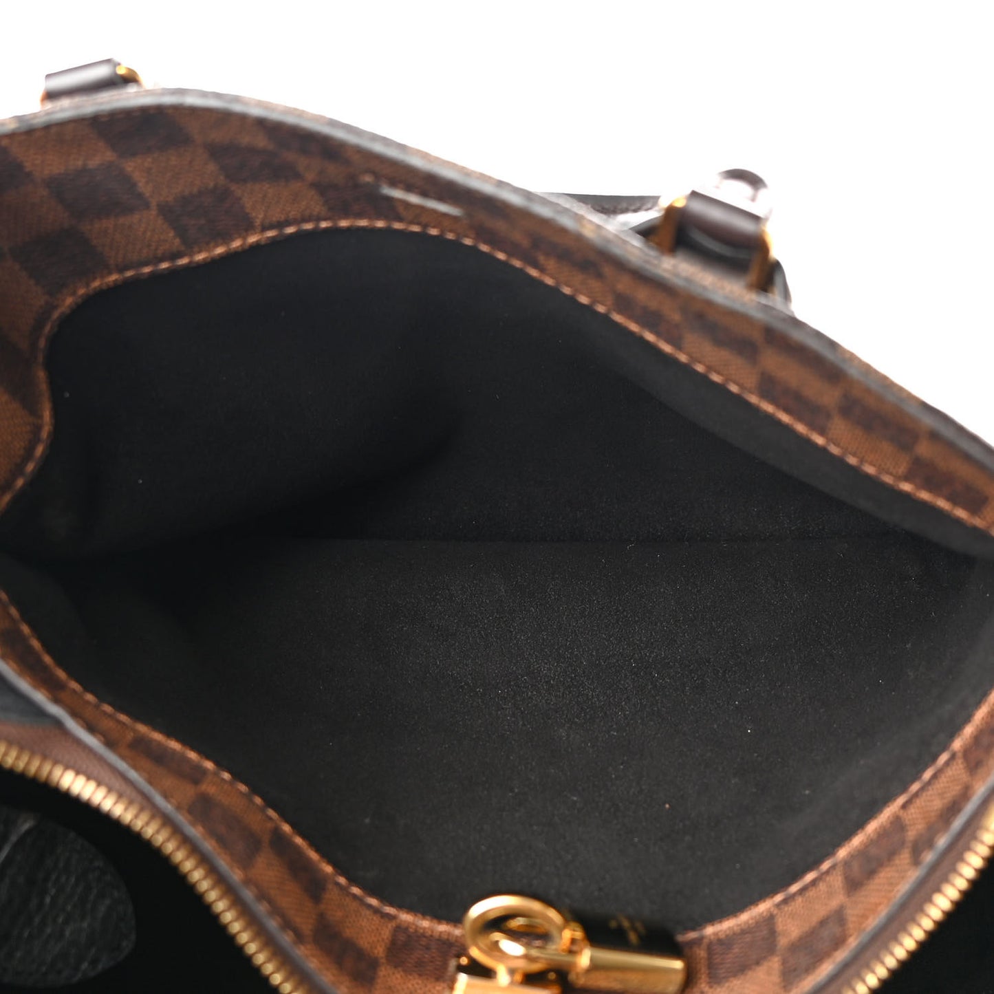 Cuir Taurillon Damier Ebene Normandy Black