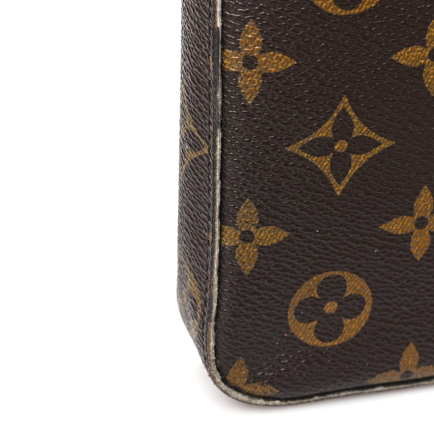 Monogram Pochette Felicie Chain Wallet Fuchsia