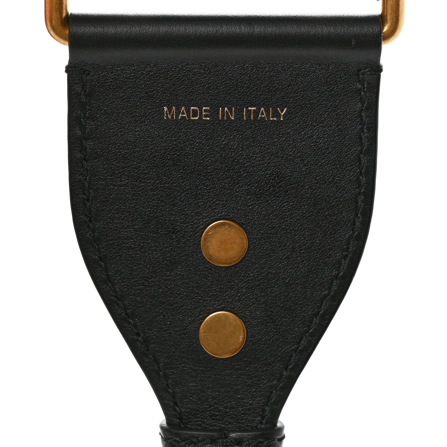 Christian Dior Canvas Embroidered Shoulder Strap Black 4 of 6