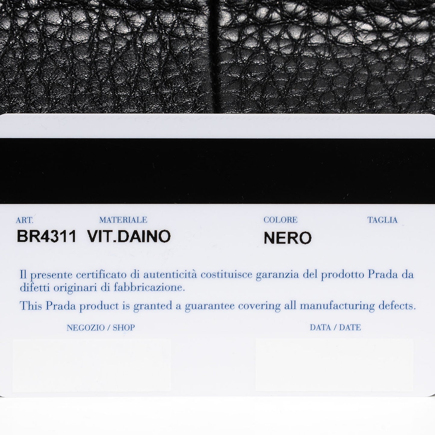Vitello Daino Hobo Nero Black