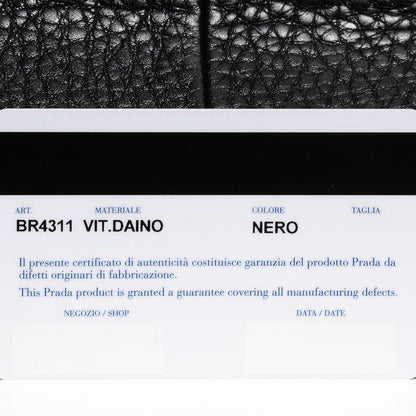 Prada Vitello Daino Hobo Nero Black 12 of 12