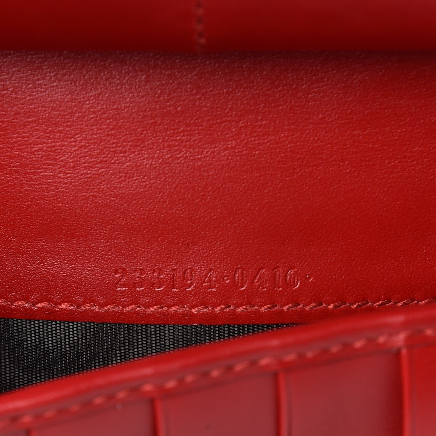 Gucci Guccissima Signature Zip Around Organizer Wallet Hibiscus Red 7 of 8