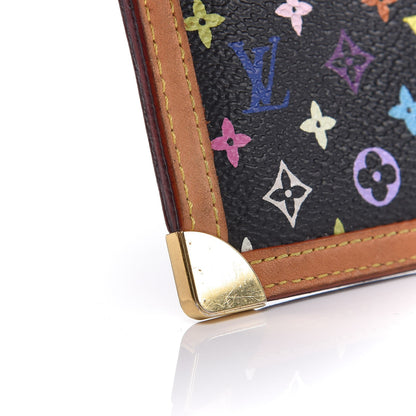 Louis Vuitton Monogram Multicolor Key Pouch Black 10 of 10