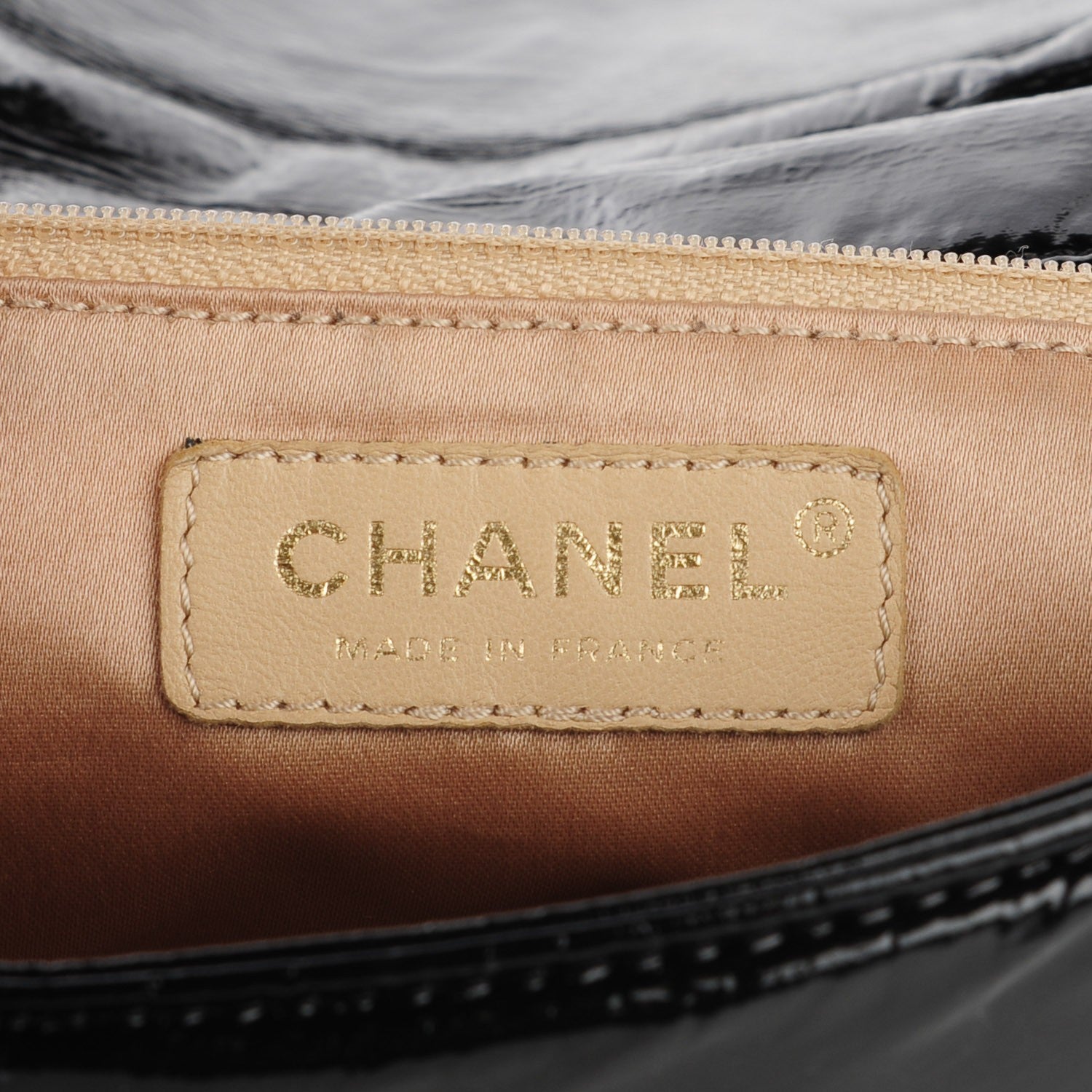 Chanel Vinyl Medium Rock and Chain Flap Black 6 of 8