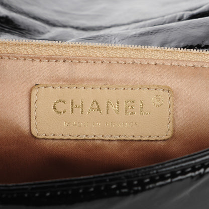Chanel Vinyl Medium Rock and Chain Flap Black 6 of 8