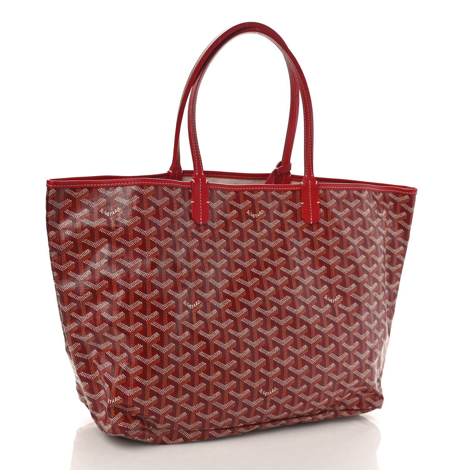 Goyard Goyardine Saint Louis PM Red 5 of 10