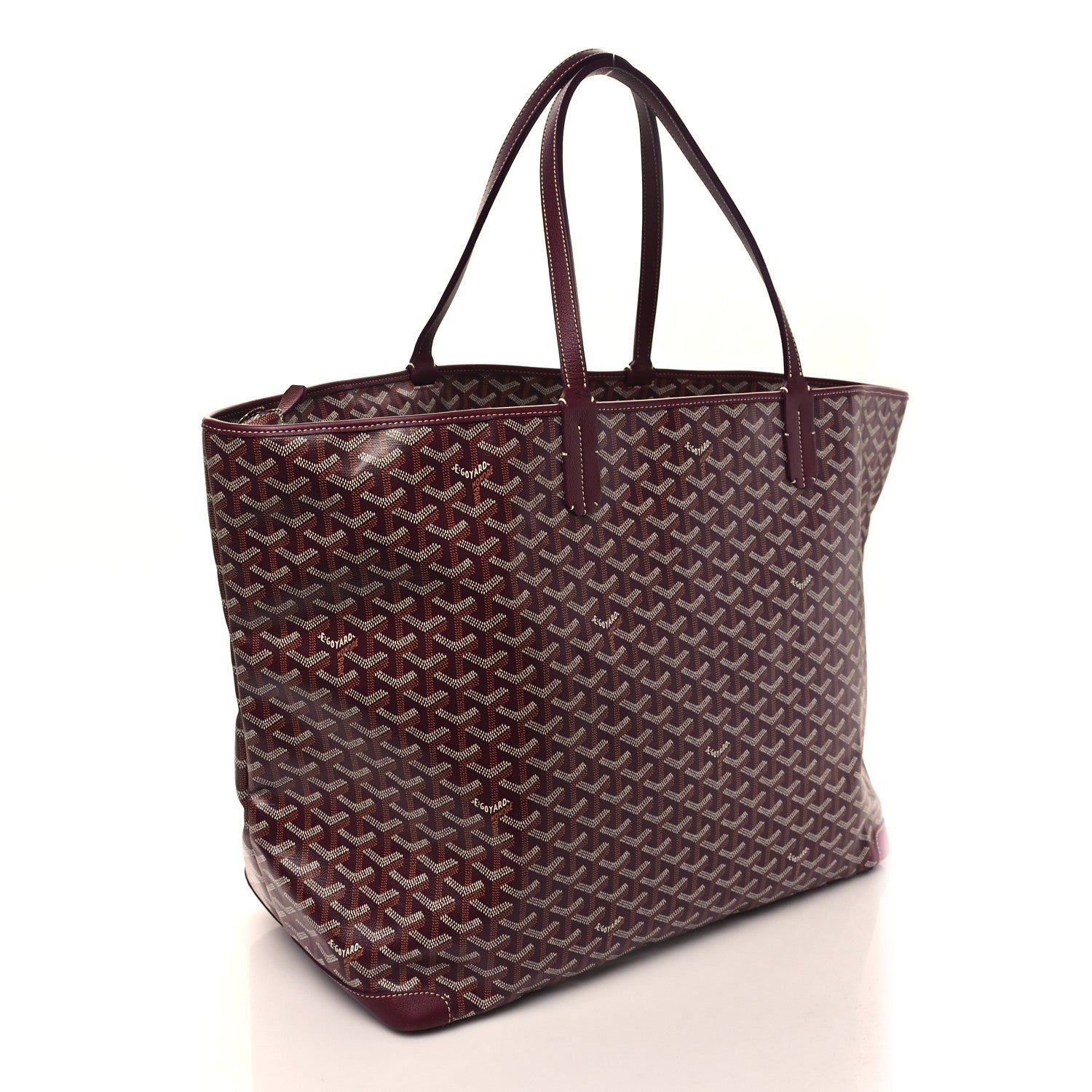 Goyard Goyardine Artois GM Burgundy 3 of 10