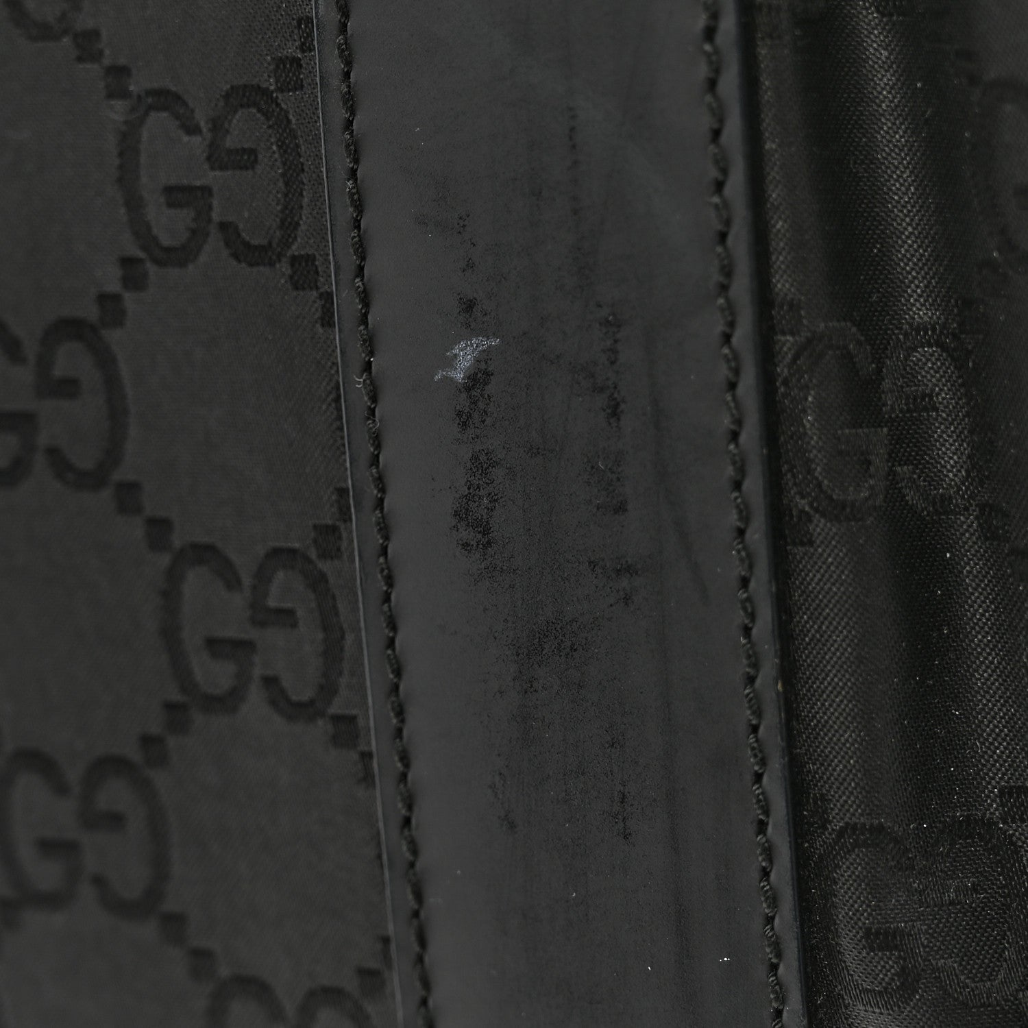 Gucci Nylon Monogram Suitcase Black 13 of 14