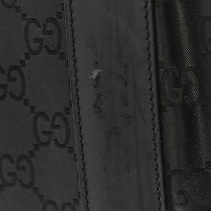 Gucci Nylon Monogram Suitcase Black 13 of 14