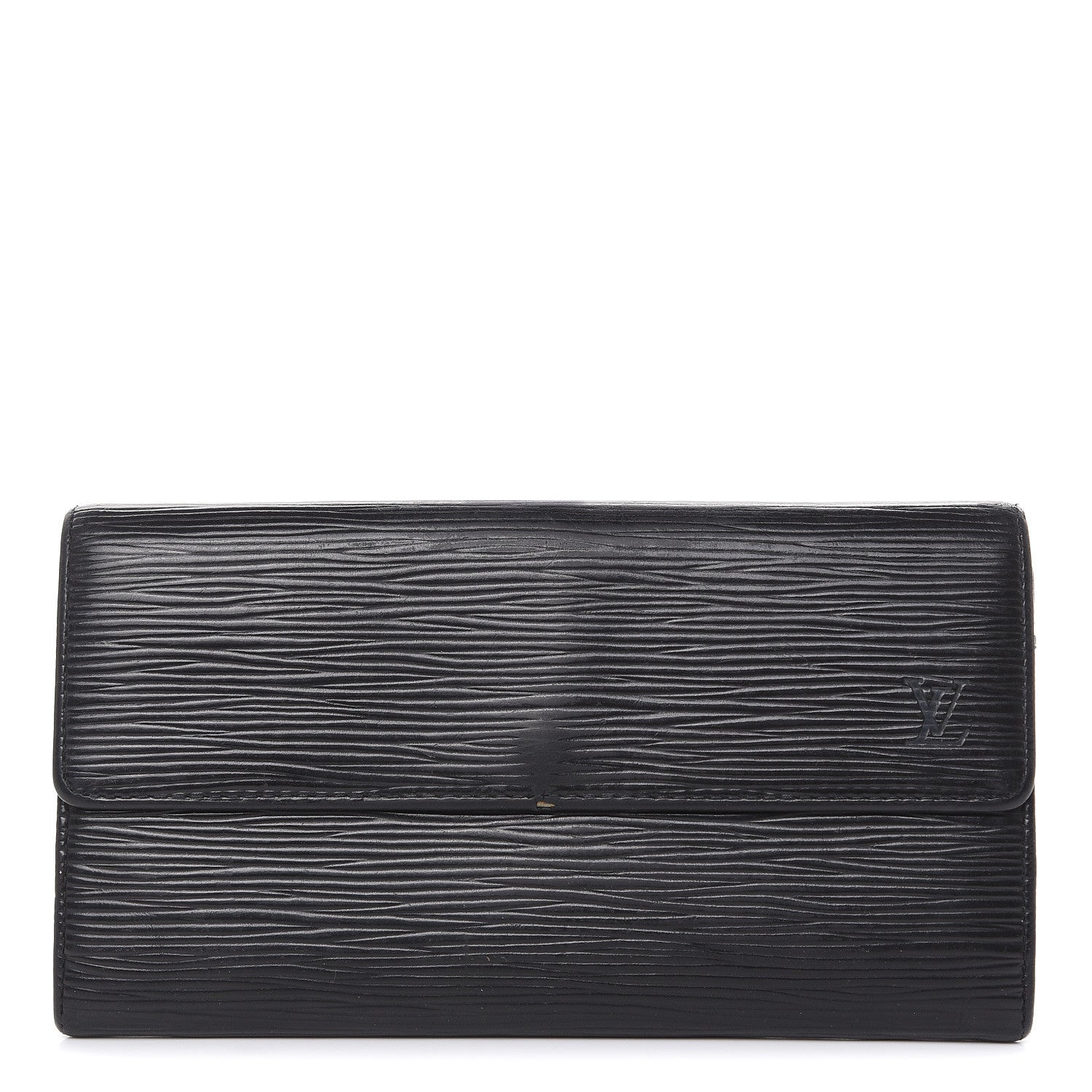 Louis Vuitton Epi Sarah Wallet Black 1 of 15