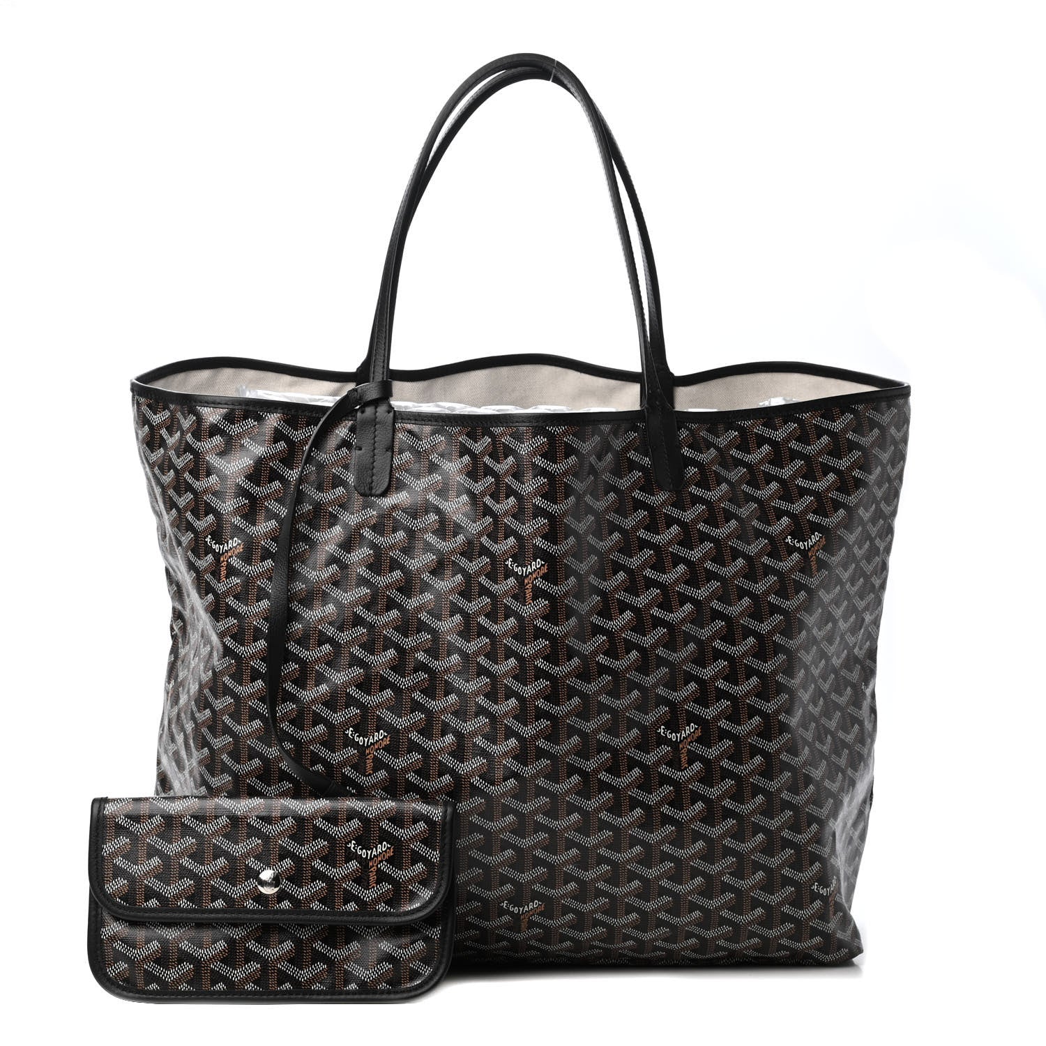 Goyard Goyardine Saint Louis GM Black 1 of 4