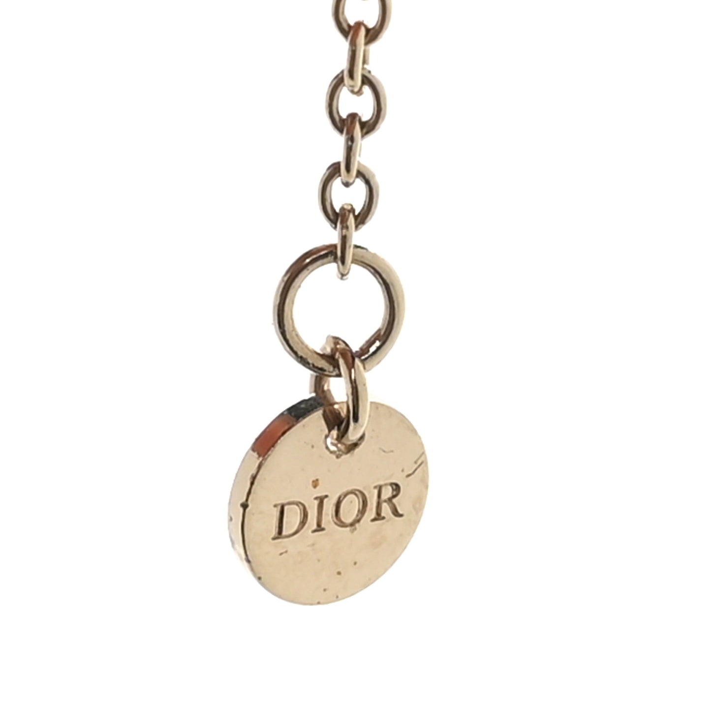 Metal Crystal Clair D Lune Bracelet Gold