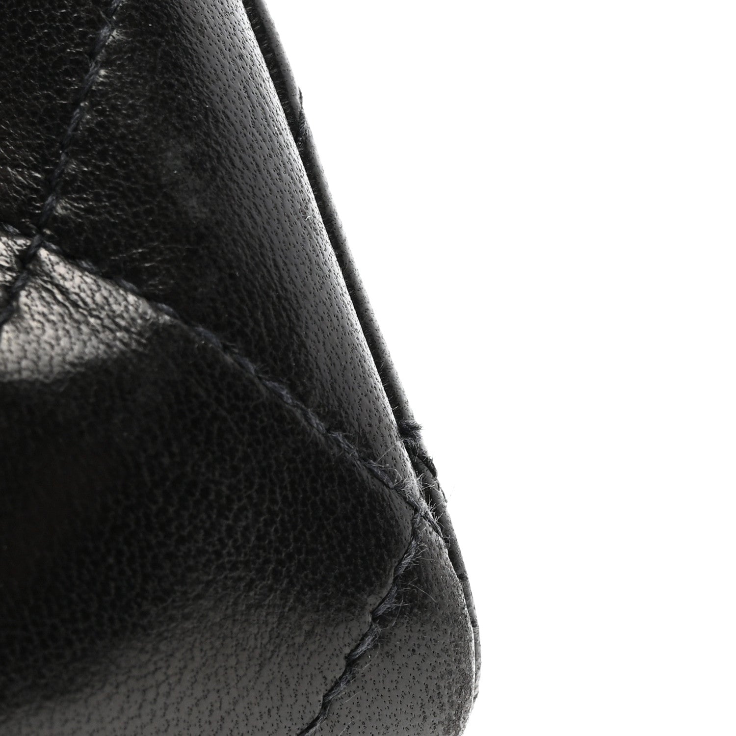 Chanel Lambskin Quilted Medium Double Flap Black 13 of 13