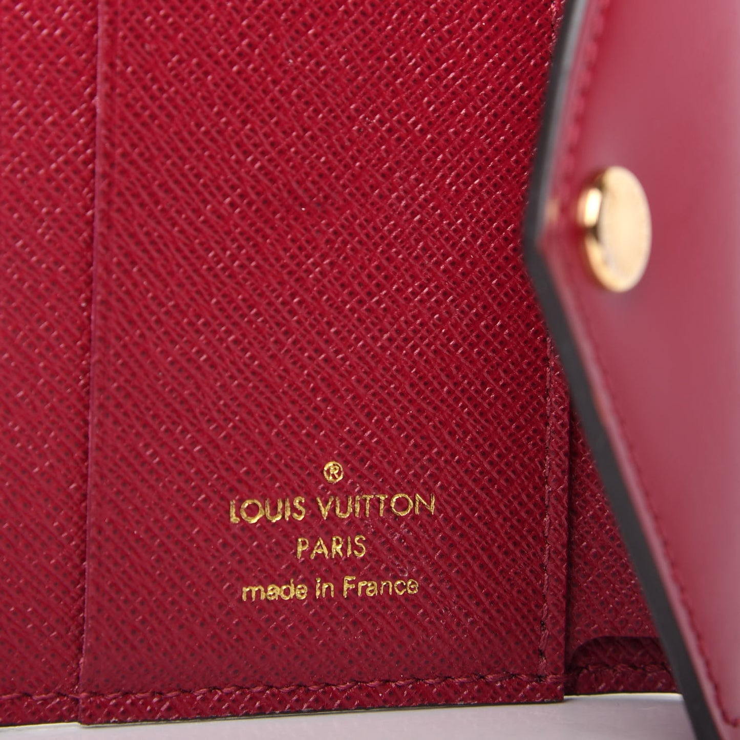 Monogram Zoe Wallet Fuchsia