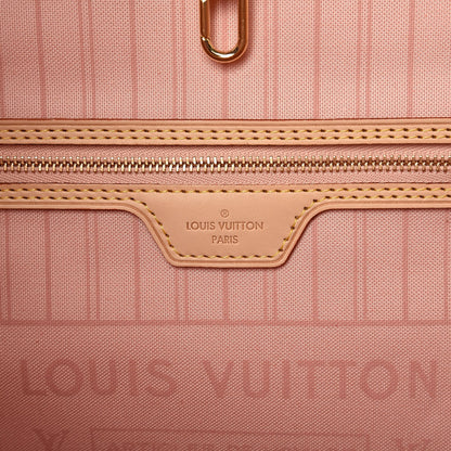 Louis Vuitton Damier Azur Tahitienne Neverfull MM 7 of 9