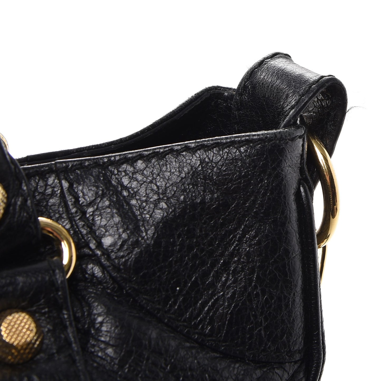 Agneau Giant 12 Gold Hardware Velo Black