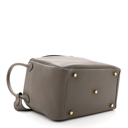 Hermes Taurillon Clemence Lindy 30 Etain 4 of 11