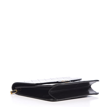 Chanel Lambskin Quilted Medium Single Flap Black 4 of 11