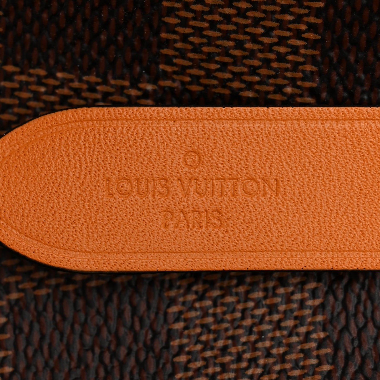 Damier Ebene Neonoe MM Safran