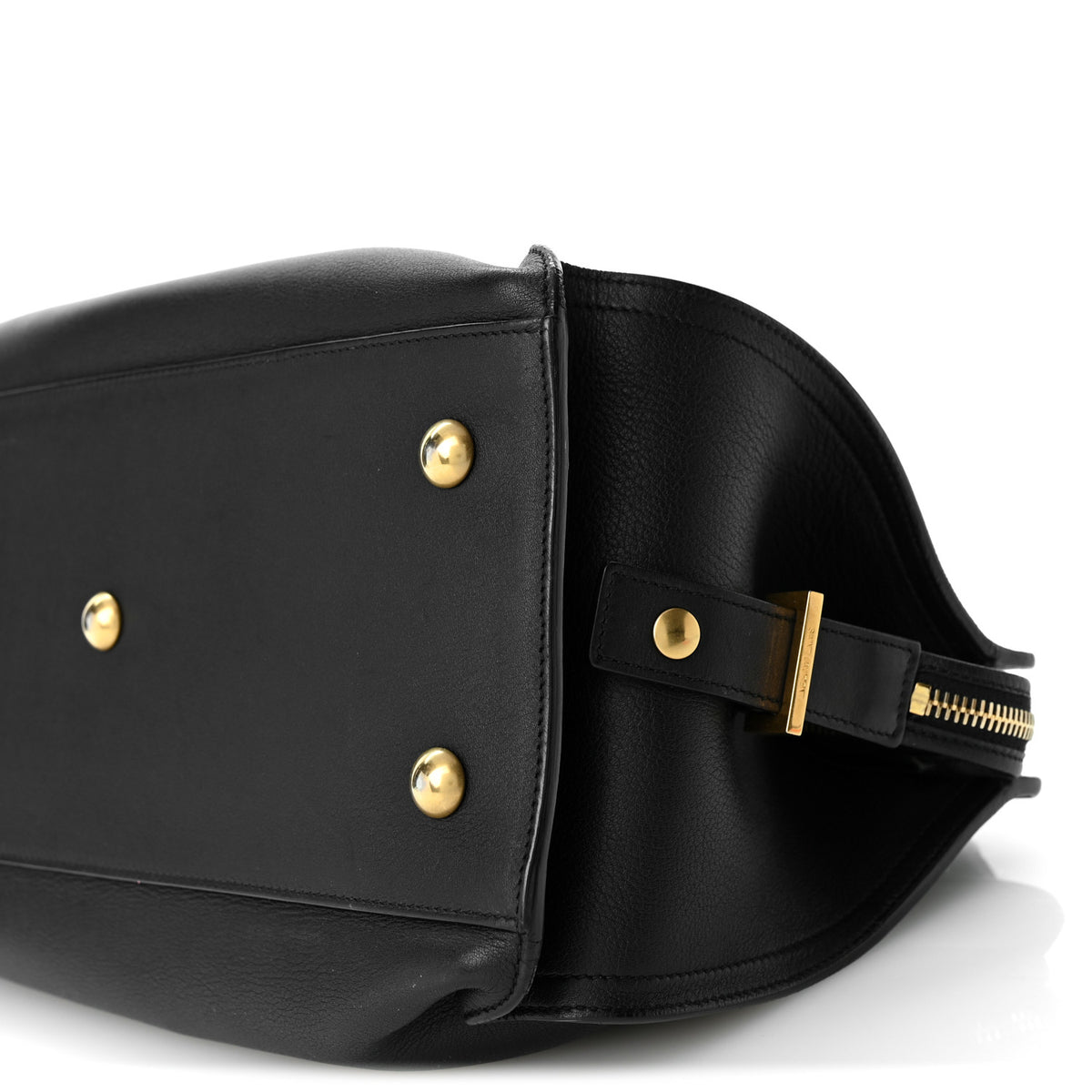 Calfskin Small Classic Y Cabas Black