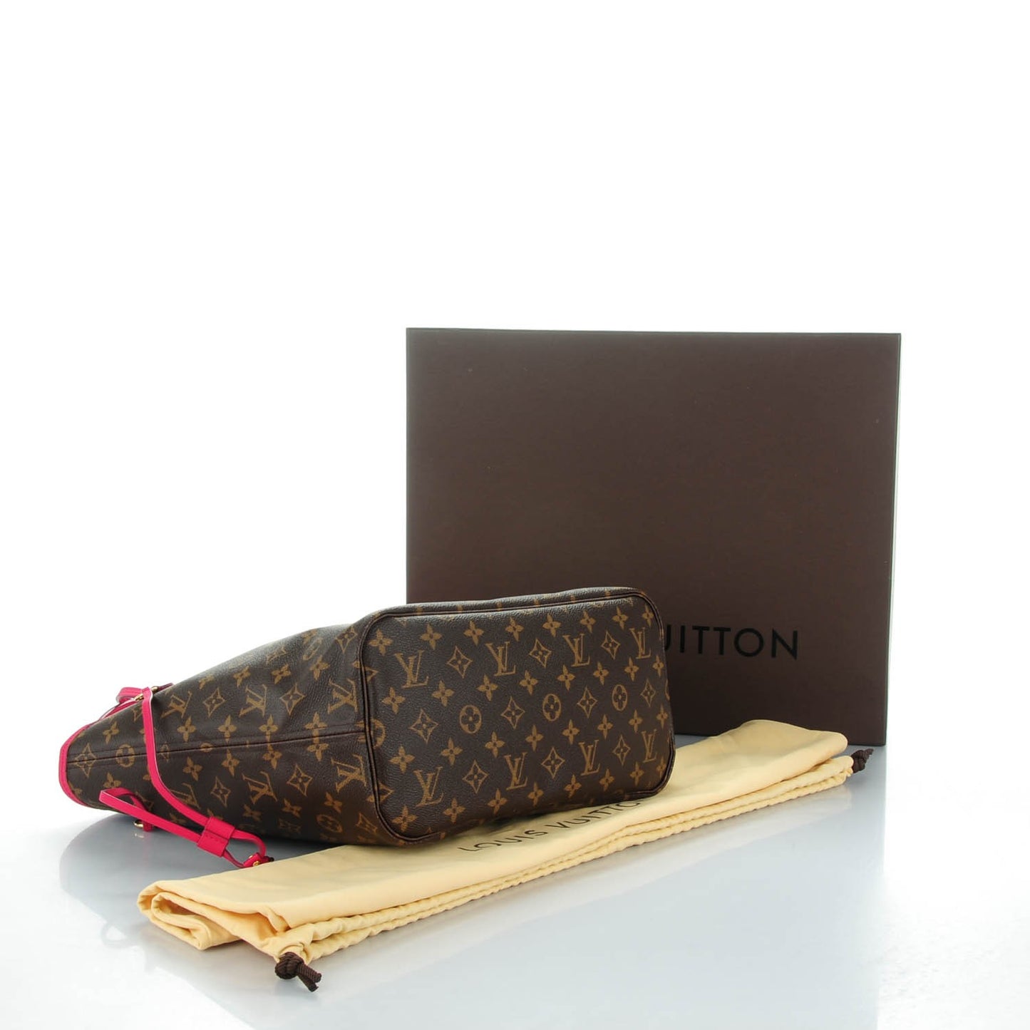 Monogram Articles de Voyage Ikat Neverfull MM Rose Indien