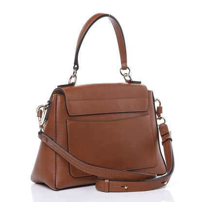 Chloe Calfskin Small Faye Day Shoulder Bag Tan 3 of 13