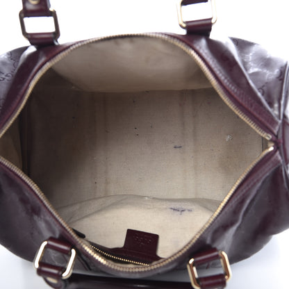Gucci Imprime Monogram Medium Joy Boston Bordeaux 5 of 26